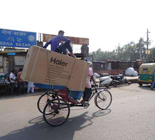 Auf dem Markt in Dehli