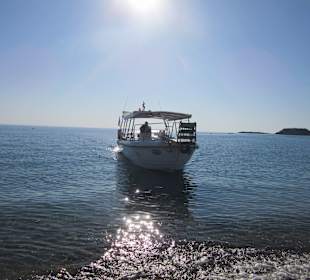 Bootsfahrt ab Strand nach Lindos