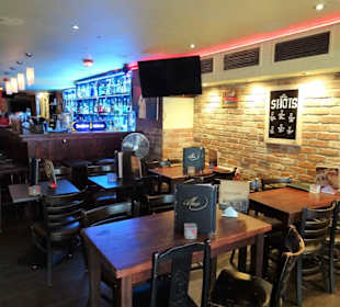 Blick in den Gastraum des Casa Cuba