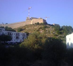 Ibiza Stadt vom Süden