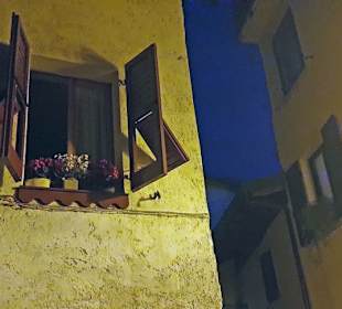 Am Abend sind die Fenster offen