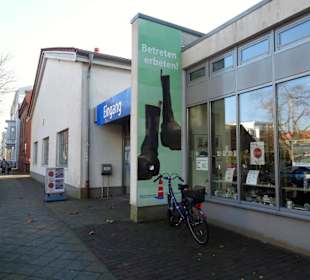 Der Eingang zum Küstenmuseum