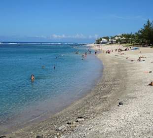 Eindrücke vom Strand in Saint-Pierre