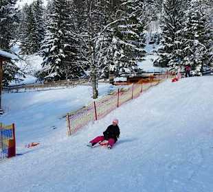 Direkt am Kinderhotel Oberjoch!