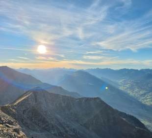 Sonnenuntergang auf dem Niesen