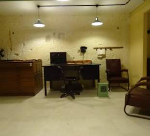 Büro unter der Erde