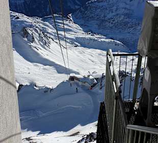 Auffahrt zum Valluga in St. Anton