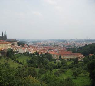 Aussicht ueber Prag
