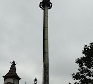 Der freie Fall im Heidepark 