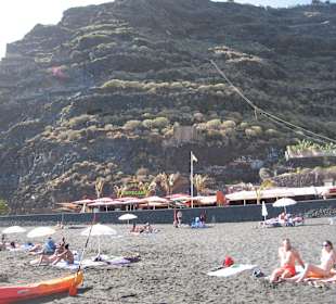 Strand von Puerto-Tazacorte mit Promenade