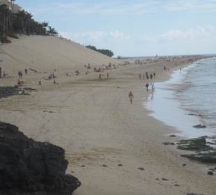 Blick auf den Strand