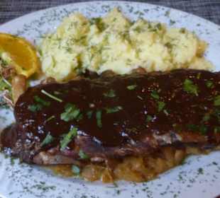 Im Restauracja Dominikańska zum Abendessen