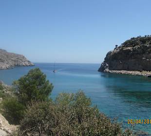 Überblick Anthony Quinn Bucht