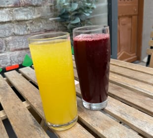 Schorle und Chicha morada