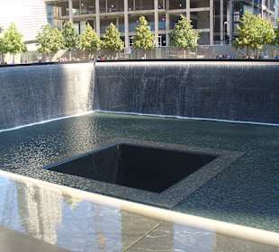 Beim 9/11 Memorial