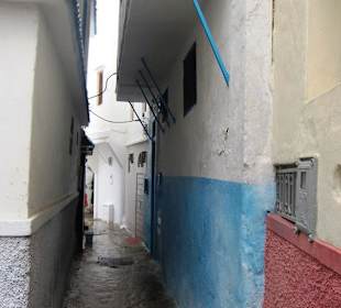 Gasse im Kasbah-Viertel