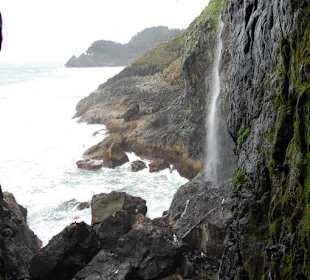 Ausblick auf die wundervolle Steilküste