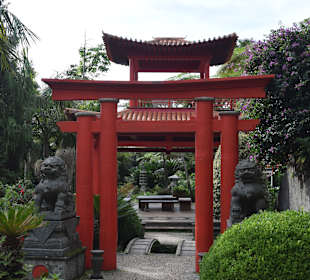 Asiatischer Themenbereich im Park