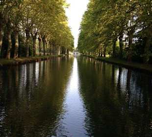 Fahrt durch den Kanal