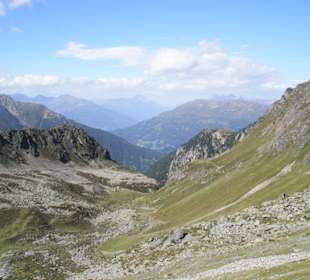 Hoch oben am Berg