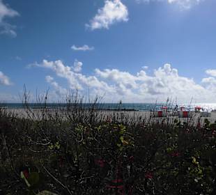 Blick auf den Strand