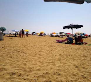Strand in Bibione Juni 2012