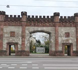 Das um 1850 erbaute Karlsruher Tor in Rastatt