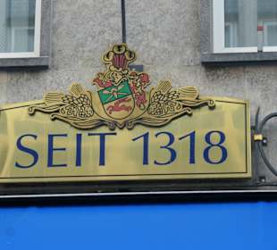 Zum Abendessen beim Brauhaus Sion in der Altstadt