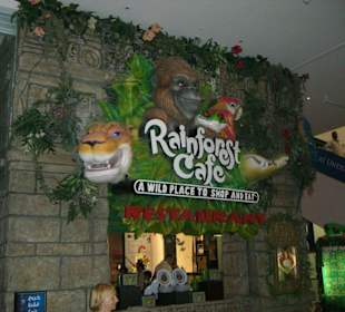 Dschungel Restaurant in der Mall