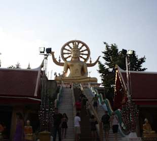 Buddha im Abendlicht