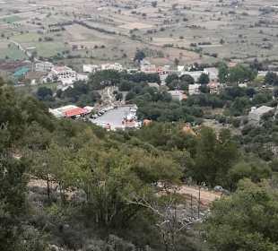 Blick auf Lasithi Hochebene