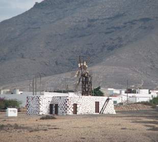 Weibliche Windmühle