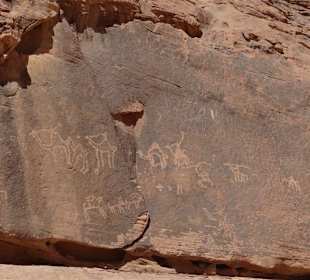 Interessante Gesteinsbildnisse