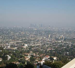 Blick vom Griffith Observatorium auf L.A,
