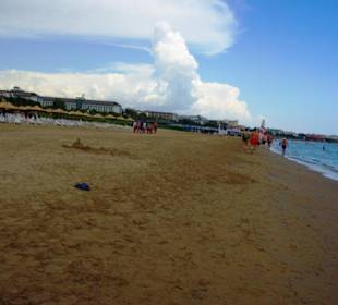 Vom Sunrise Richtung Kumköy-Evrenseki am Strand