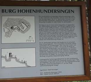Burgruine Hohenhundersingen