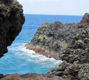 Der "Kochtopf" von los Hervideros