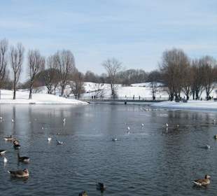 Olympiasee im Winter
