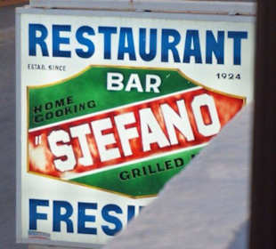 Beschilderung Stefano 