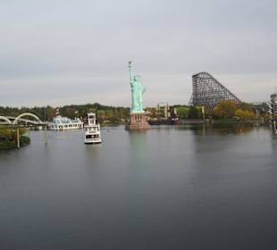 Panorama über den See