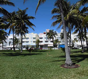 Blick auf den Ocean Drive