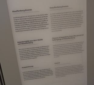 Stauffenberg-Gedenkstätte im Alten Schloss