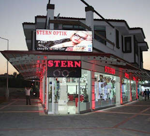 Stern Optik am Abend