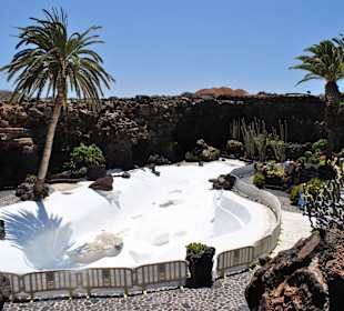 Jameos del Agua leider gerade restauriert