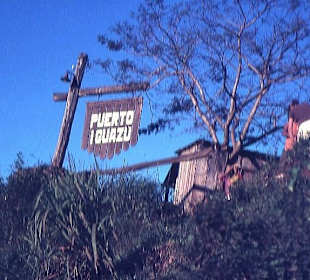 Die Fährhafen Puerto Iguazu
