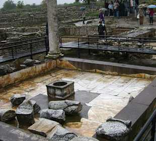 Ausflug in die Ausgrabungsstadt "Dion"