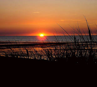 Sonnenuntergang über dem Watt