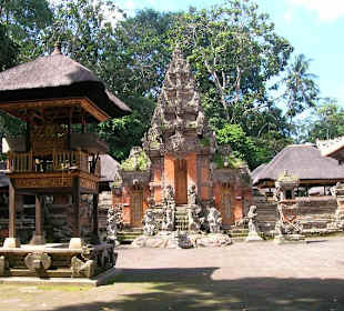 Tempelanlage im Affenwald