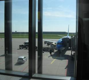 Boarding an TUIfly Maschine