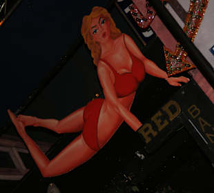 Teil des Bühnenbildes